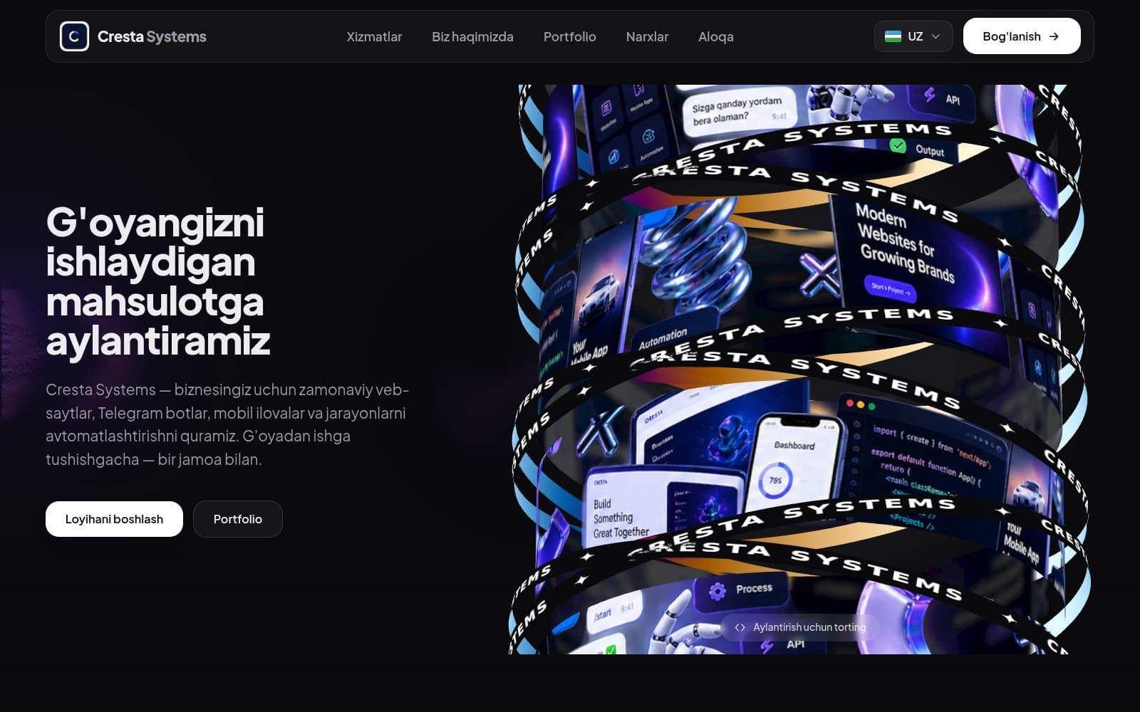 Cresta Systems interfeysi